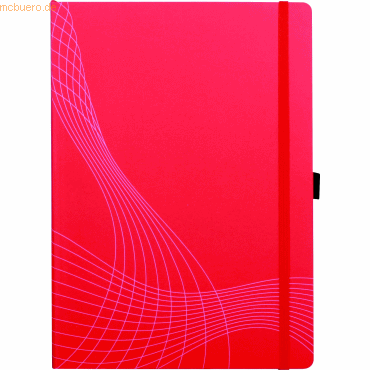 Avery Zweckform Notizbuch Notizio Medium A4 80 Blatt 90g/qm kariert So