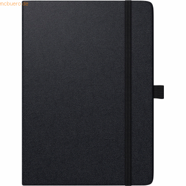 Brunnen Buchkalender 791 Kompagnon A5 1 Woche/2 Seiten Baladek schwarz