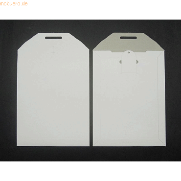 Blanke Vollpapptaschen 240x315mm 500g/qm ohne VE=100 Stck