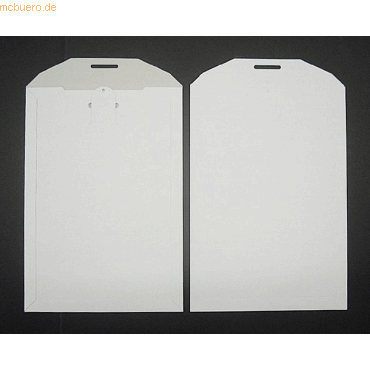 Blanke Vollpapptaschen 320x455mm 500g/qm ohne VE=100 Stck