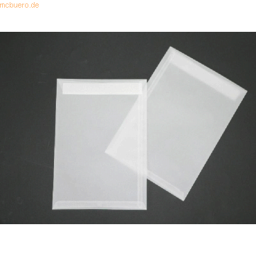Blanke Versandtaschen Offset transparent C4 110g/qm HK VE=250 Stck we