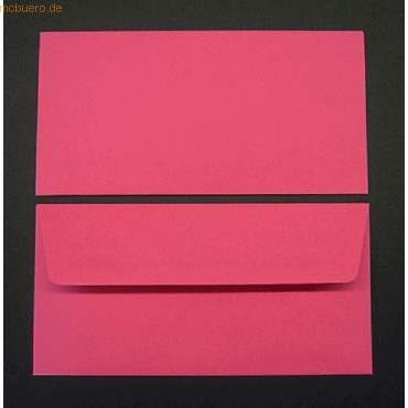 Blanke Briefumschlge DINlang 100g/qm gummiert VE=100 Stck fuchsia