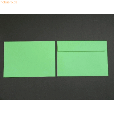 Blanke Briefumschlge C5 120g/qm haftklebend VE=250 Stck intensivgrn