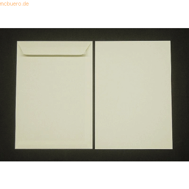 Blanke Versandtaschen C4 120g/qm haftklebend VE=250 Stck beige