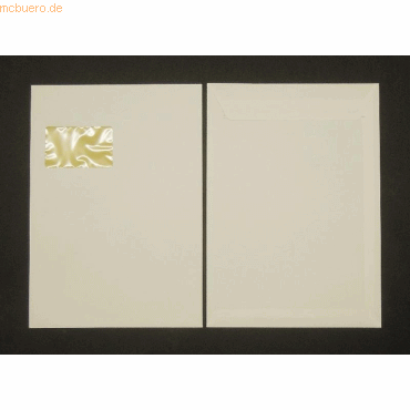 Blanke Versandtaschen C4 120g/qm haftklebend Fenster VE=250 Stck beig
