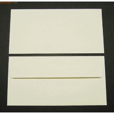 Blanke Briefumschlge Conqueror Smooth CX22 DINlang 120g/qm HK VE=500