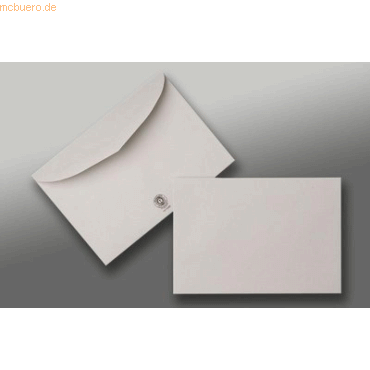 Blanke Briefumschlge C6 75g/qm gummiert VE=1000 Stck grau