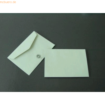 Blanke Briefumschlge C6 75g/qm gummiert VE=1000 Stck grn