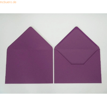 Blanke Briefumschlge 225x315mm 160g/qm gummiert VE=100 Stck cassis