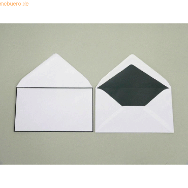 Blanke Trauerumschlge 120x205mm 90g/qm gummiert VE=500 Stck wei