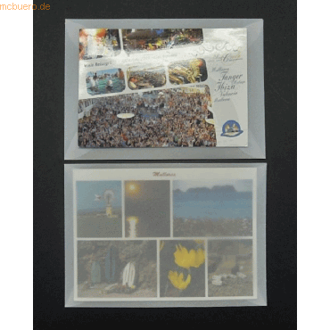 Blanke Briefumschlge Offset transparent 125x176mm (DIN B6) 90g/qm NK