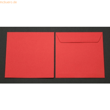 Blanke Briefumschlge 170x170mm 120g/qm gummiert VE=100 Stck kardinal