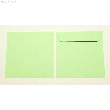 Blanke Briefumschlge 170x170mm 120g/qm gummiert VE=100 Stck pistazie