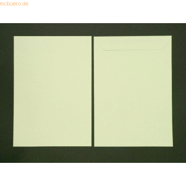 Blanke Versandtaschen 220x312mm 120g/qm gummiert VE=100 Stck mint
