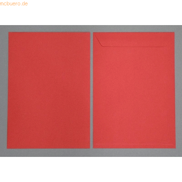 Blanke Versandtaschen 220x312mm 120g/qm gummiert VE=100 Stck kardinal