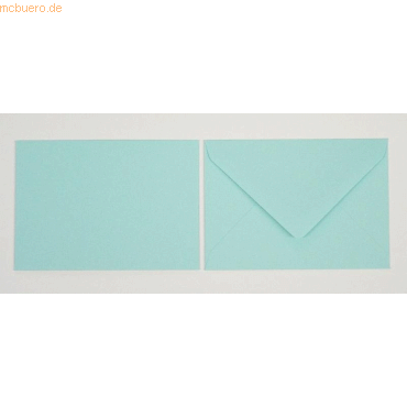 Blanke Briefumschlge 156x220mm 120g/qm gummiert VE=100 Stck lagune
