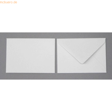 Blanke Briefumschlge 156x220mm 120g/qm gummiert VE=100 Stck flanell