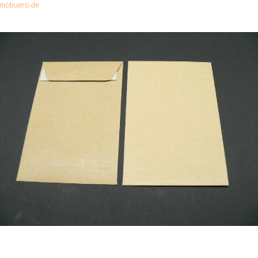Blanke Versandtaschen 127x190mm 115g/qm haftklebend VE=500 Stck braun