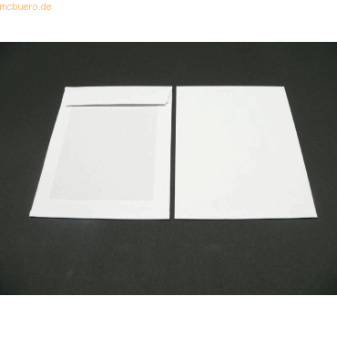 Blanke Versandtaschen 178x241mm 120g/qm HK Papprckwand VE=125 Stck w