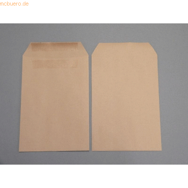 Blanke Versandtaschen 178x254mm 115g/qm selbstklebend VE=250 Stck bra