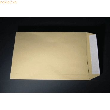 Blanke Versandtaschen B4 110g/qm haftklebend VE=250 Stck braun