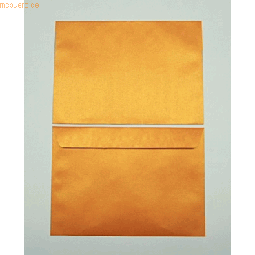 Blanke Briefumschlge C4 120g/qm haftklebend VE=100 Stck orange