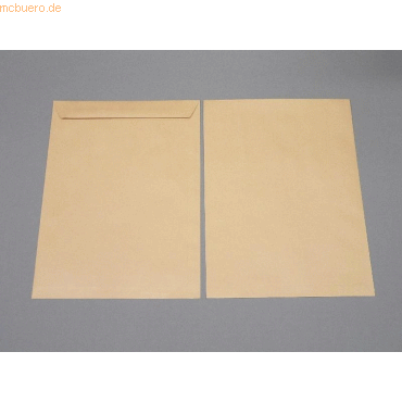 Blanke Versandtaschen 305x406mm 115g/qm gummiert VE=250 Stck braun
