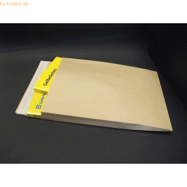 Blanke Faltentaschen 305x406x30mm 140g/qm haftklebend VE=125 Stck bra