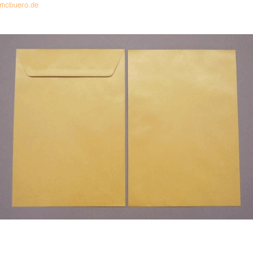 Blanke Versandtaschen 170x240mm 90g/qm gummiert VE=500 Stck braun