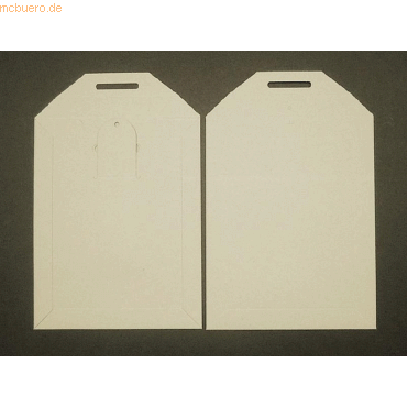Blanke Vollpapptaschen 215x270mm 400g/qm ohne VE=250 Stck