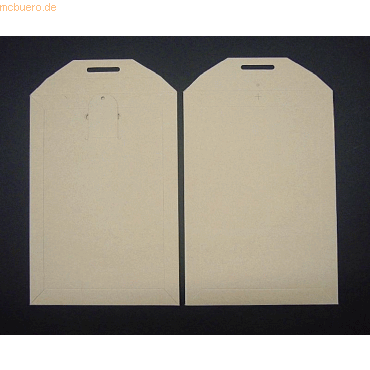 Blanke Vollpapptaschen B4 400g/qm ohne VE=125 Stck