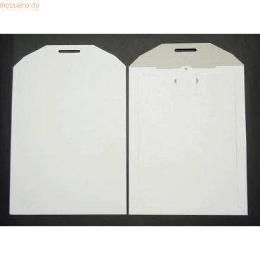 Blanke Vollpapptaschen 292x374mm 500g/qm ohne VE=100 Stck
