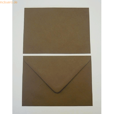 Blanke Briefumschlge 125x175mm (DIN B6) 100g/qm gummiert VE=100 Stck