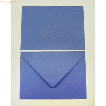 Blanke Briefumschlge 133x184mm 100g/qm gummiert VE=100 Stck pflaumen