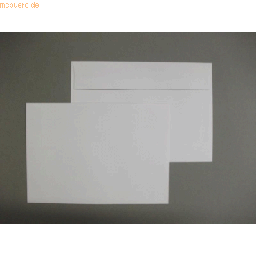 Blanke Briefumschlge 140x200mm (DIN E6) 120g/qm haftklebend VE=100 St