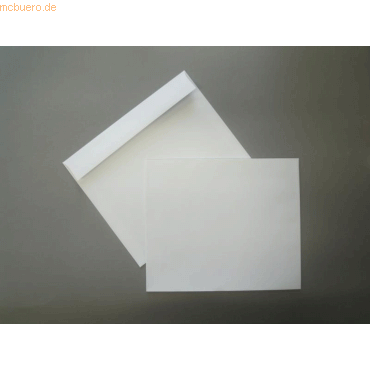 Blanke Briefumschlge 215x255mm 80g/qm gummiert VE=500 Stck wei
