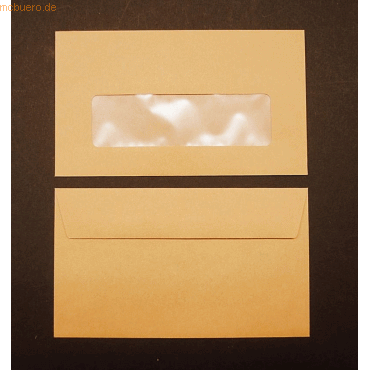 Blanke Briefumschlge 89x152mm 70g/qm gummiert Sonderfenster VE=1000 S