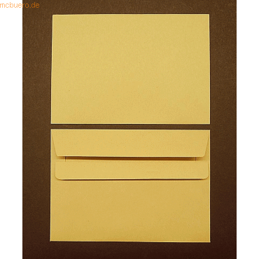 Blanke Briefumschlge C6 80g/qm selbstklebend VE=1000 Stck braun
