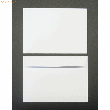 Blanke Briefumschlge C6 120g/qm haftklebend VE=500 Stck hochwei