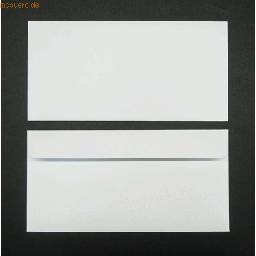 Blanke Briefumschlge DINlang 120g/qm haftklebend VE=500 Stck hochwei