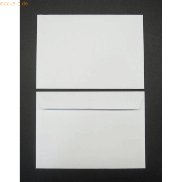 Blanke Briefumschlge C5 120g/qm haftklebend VE=500 Stck hochwei