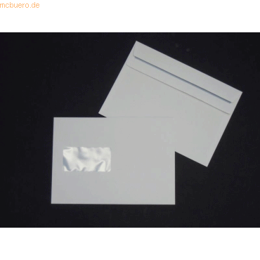 Blanke Briefumschlge C5 90g/qm selbstklebend Sonderfenster VE=500 St
