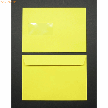 Blanke Briefumschlge C5 120g/qm haftklebend Fenster VE=500 Stck schw