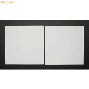 Blanke Briefumschlge 220x220mm 120g/qm haftklebend VE=250 Stck hochw