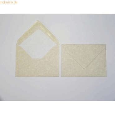 Blanke Briefumschlge 135x192mm 100g/qm gummiert VE=100 Stck vellum