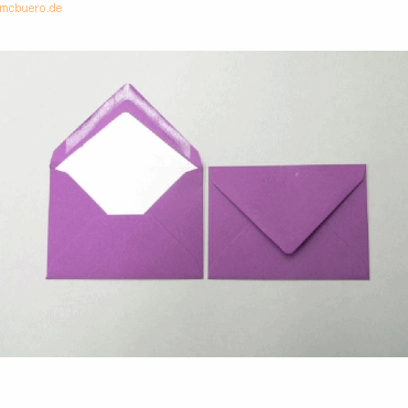 Blanke Briefumschlge 135x192mm 100g/qm gummiert VE=100 Stck cassis