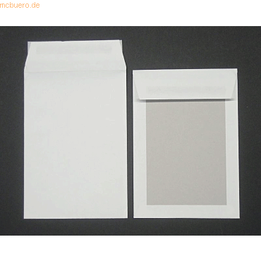 Blanke Versandtaschen B5 100g/qm HK Papprckwand VE=250 St. wei