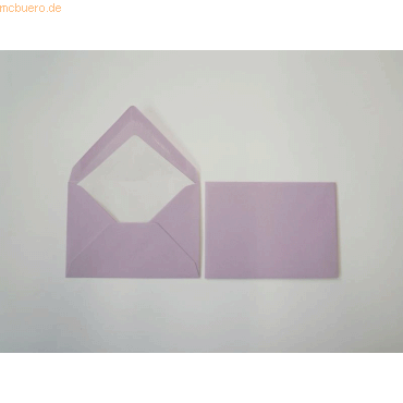 Blanke Briefumschlge 125x176mm (DIN B6) 100g/qm gummiert VE=100 Stck