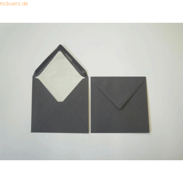 Blanke Briefumschlge 164x164mm 100g/qm gummiert VE=100 Stck schiefer