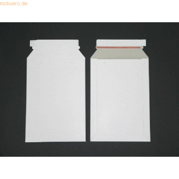 Blanke Vollpapptaschen 176x250mm (DIN B5) 450g/qm haftklebend VE=200 S